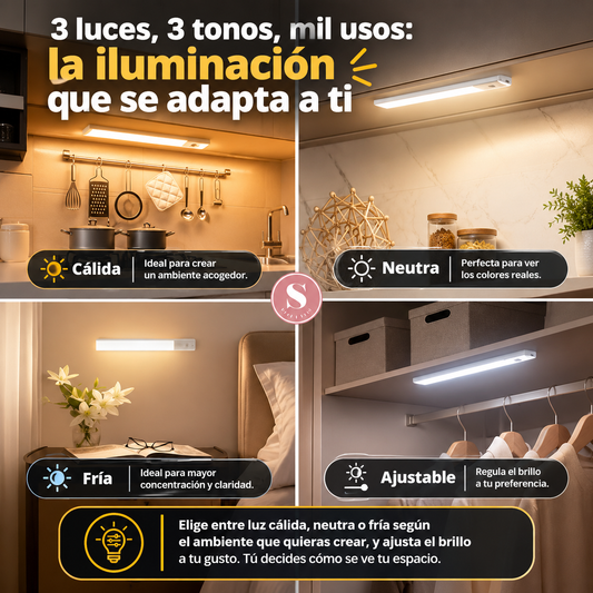 Barras de Luz LED con sensor 30cm